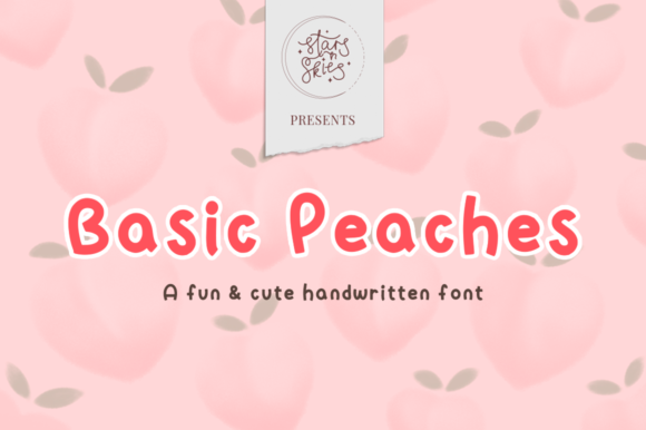 Basic Peaches Font Adds Sweetness to Web Design