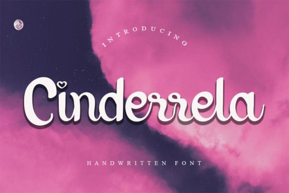 Cinderrela Font: A Timeless Script Handwritten Type
