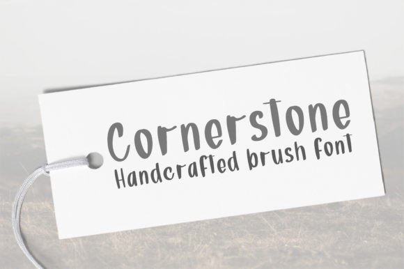 Cornerstone Font for a Friendly, Quirky Brand Identity
