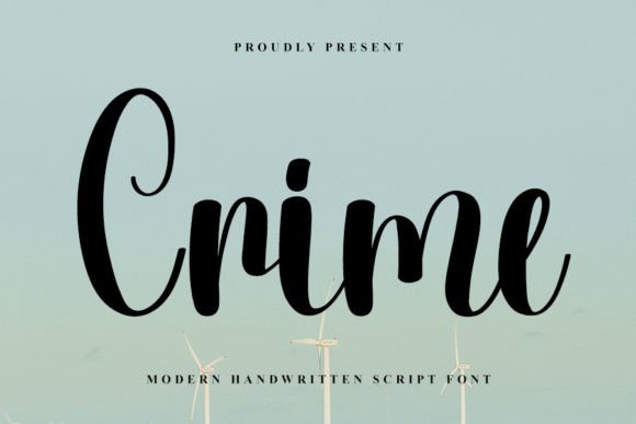 Crime Font: Elegant Script for Digital Marketing
