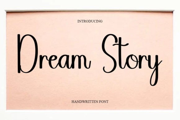 Dream Story Font for Modern Marketing and Design