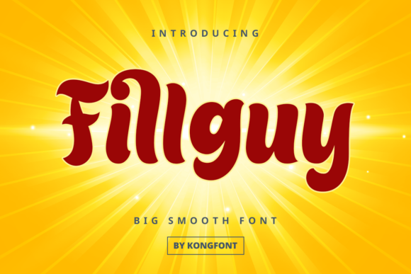 Fillguy: A Playful Font for Business Branding