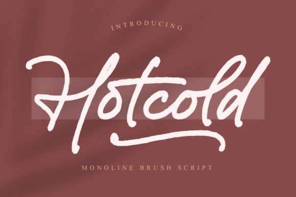 Hotcold Font for Editorial Design Projects