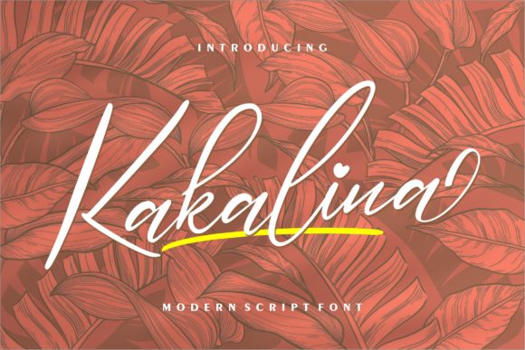 Kakalina: A Sweet and Romantic Font for Your Brand