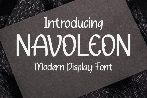 Navoleon: A Handwritten Font for Elegant Typography