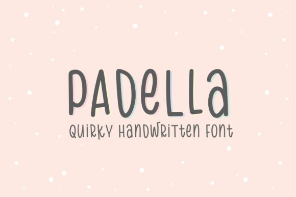 Padella Font: A Crafty Script for Creative Product Makers