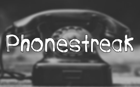 Phonestreak: A Flowing Font for Creative Projects