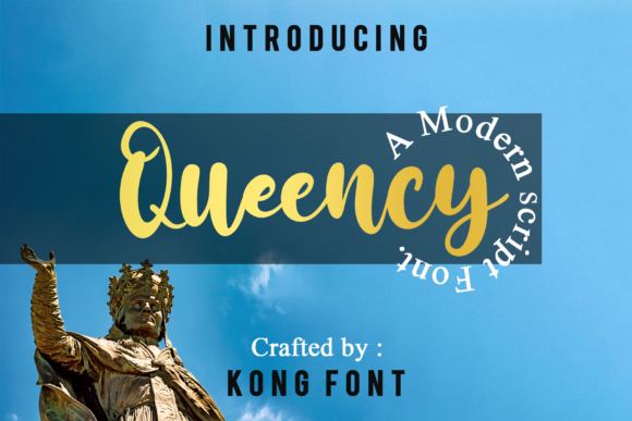 Queency: A Playful Font for Business