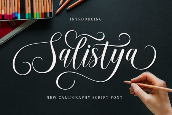 Salistya Font: Timeless Handwritten Elegance for Designers