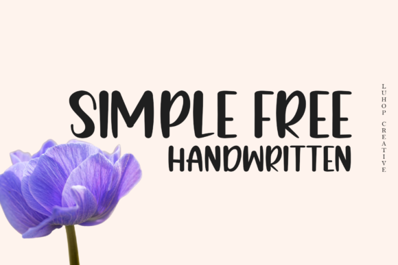 Simple Free Font for Web Design