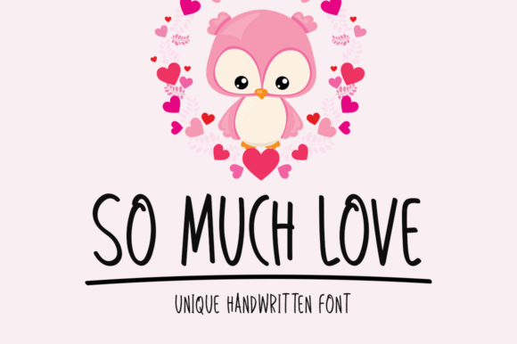 So Much Love Font for Business
