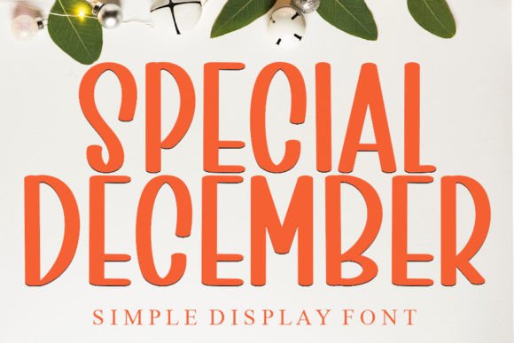 Special December Font Review