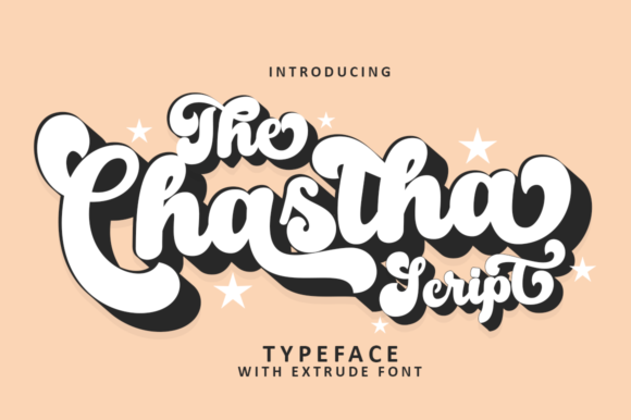 The Chastha: A Bold Handwritten Font for Crafters and Product Makers
