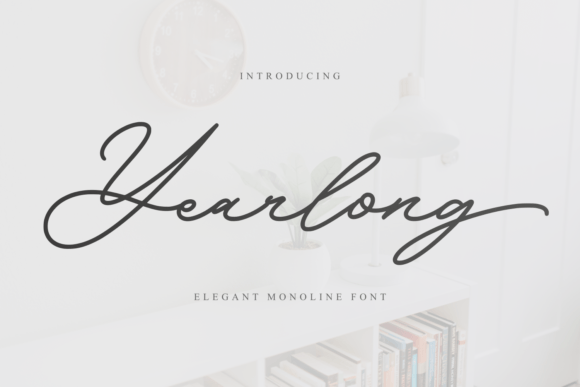 Yearlong Font for Web Design